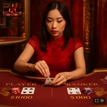 Vulkan Vegas - Live Baccarat
