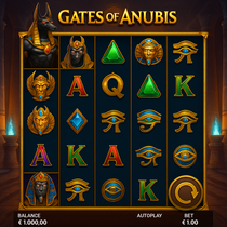 Vulkan Vegas - Machine à Sous Gates Of Anubis - Jeu d'Aventure Égyptienne