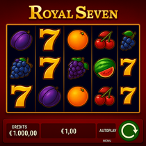 Vulkan Vegas - Machine à Sous Royal Seven - Machines à Sous Classiques aux Fruits